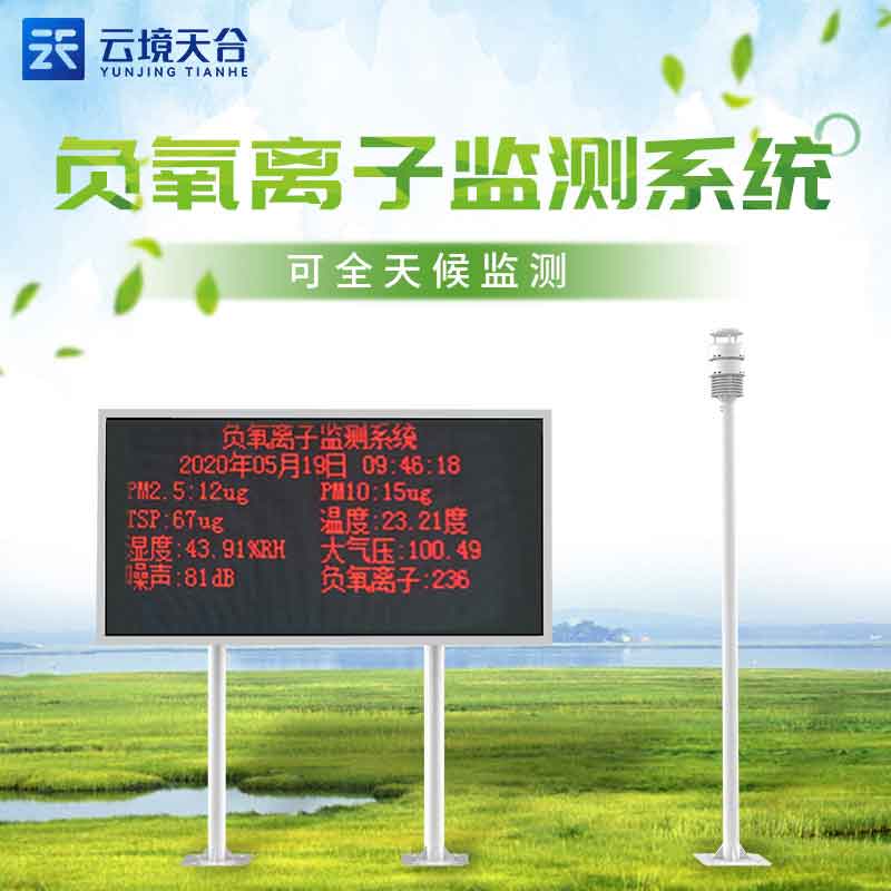 大氣負離子監(jiān)測系統(tǒng)原理百科